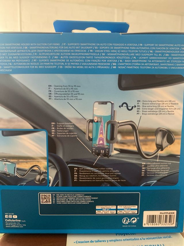 A estrenar soporte para coche