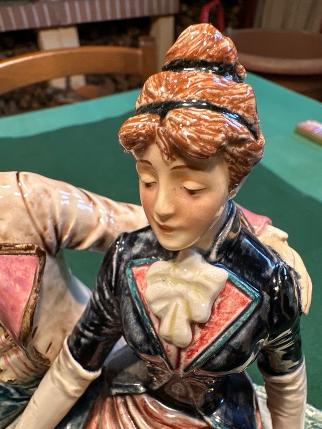 Finissima Ceramica Coppia Amanti