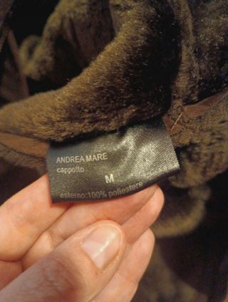 Cappotto donna eco pelliccia