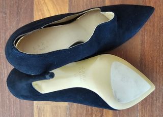 Zapatos negros de tacón