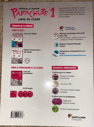 Libros de francés de 1⁰ E.S.O