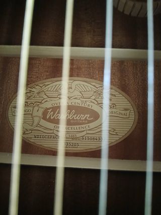 Acústica washburn.