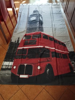 Tende con disegno londra