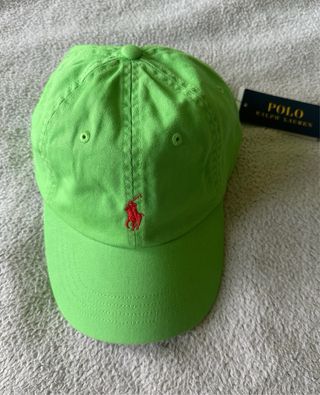 Gorra Ralph Lauren nueva verde