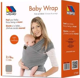 Fular porteo MOLTÓ negro