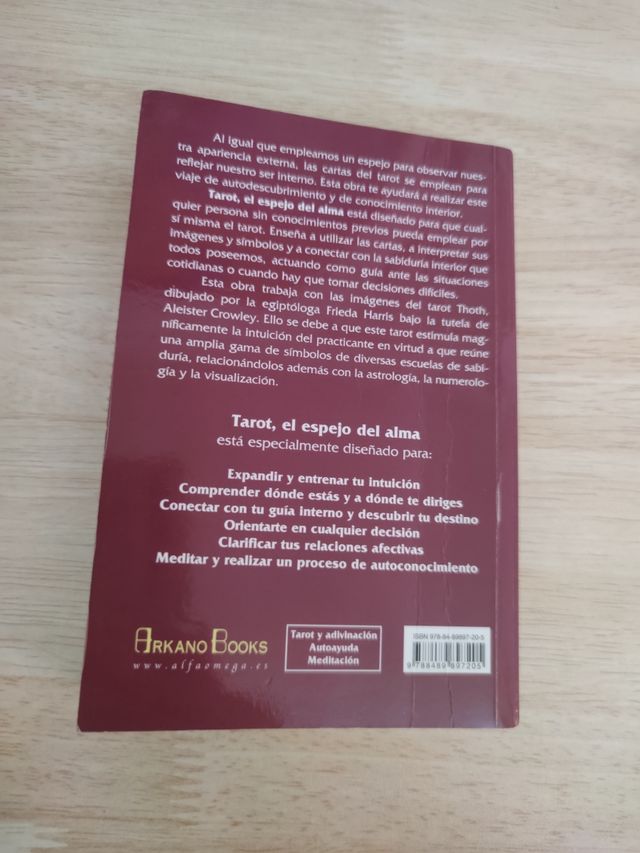 Baraja de cartas tarot.