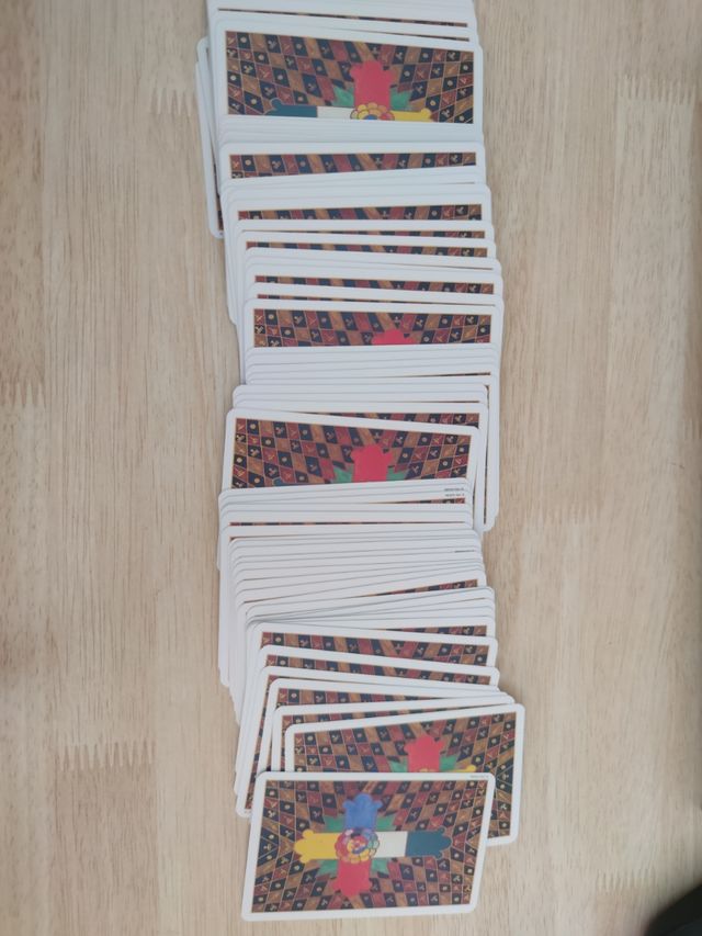 Baraja de cartas tarot.