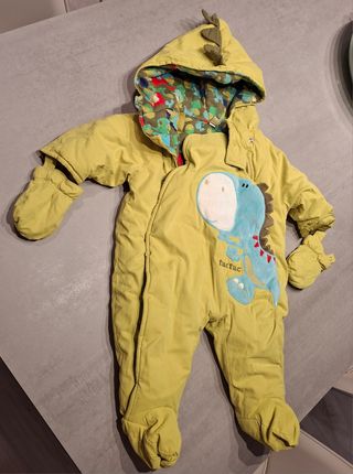 Buzo dinosaurio talla 6 meses