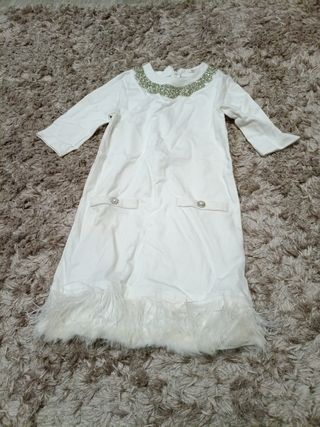 Abito miss gant pietre e piume 10 anni