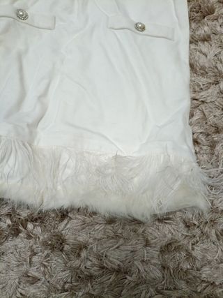 Abito miss gant pietre e piume 10 anni