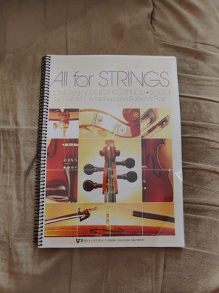 All For Strings Book 1 Violin.
