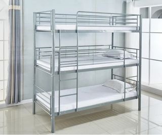 Litera triple NUEVA gris, negra o blanca