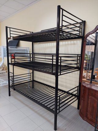 Litera triple NUEVA negra, gris o blanca