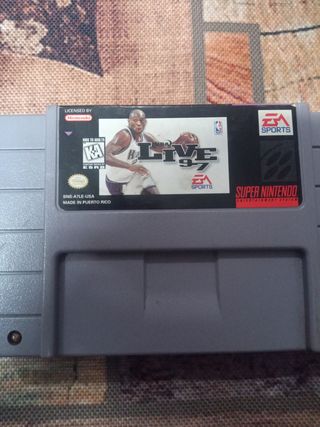 Nba live 97 Nintendo Snes 
