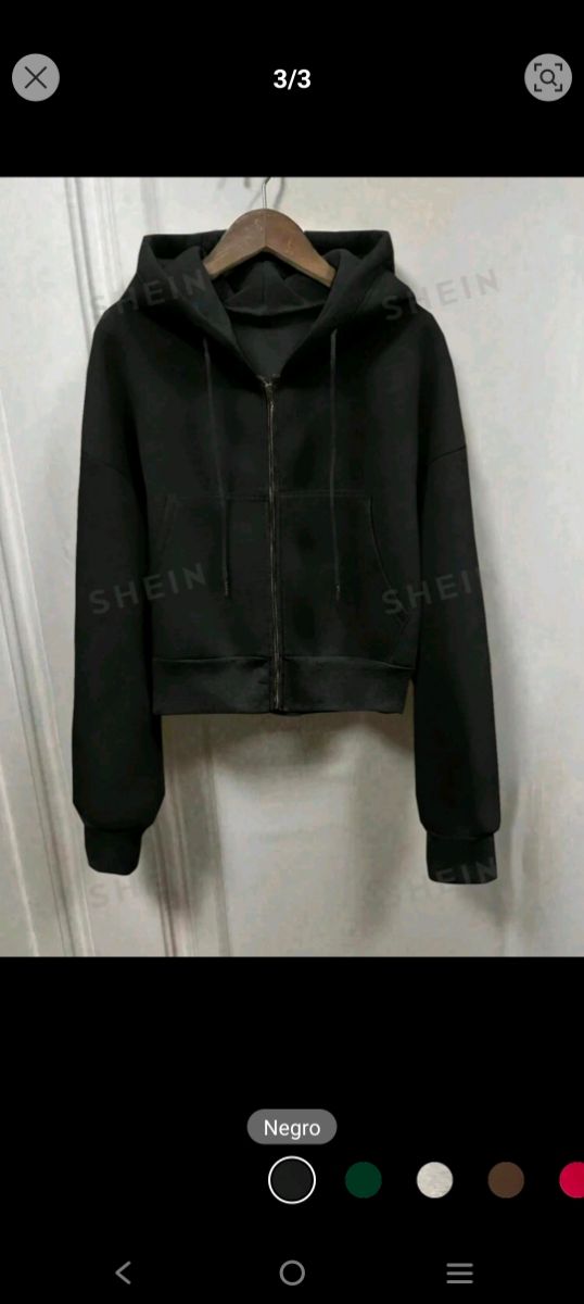 Sudadera con capucha y cremallera