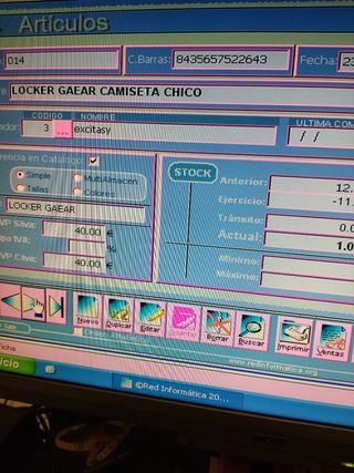 Programa software TPV