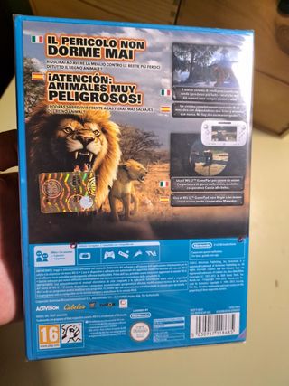 PRECINTADO Cabela's Dangerous Hunt PAL España WiiU