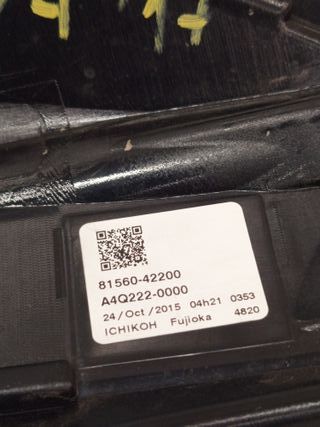 Piloto Trasero Izquierdo Toyota RAV4 2.0 Advance