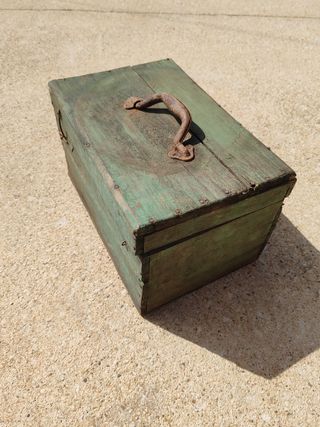 Baul antiguo decoración