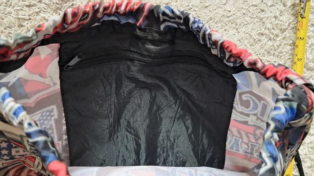 Bolsa infantil motivos americanos