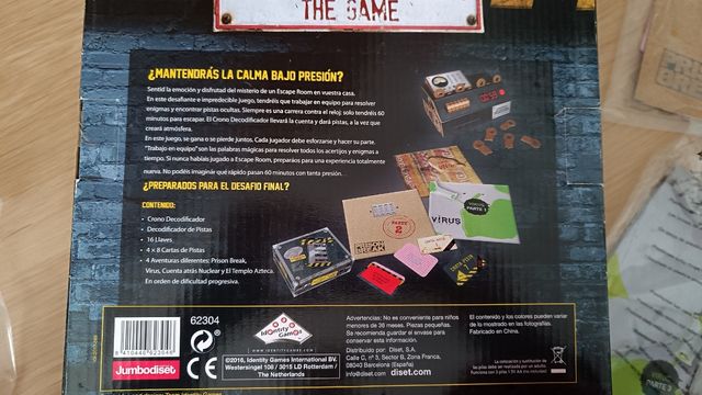 Juego de mesa Scape Room