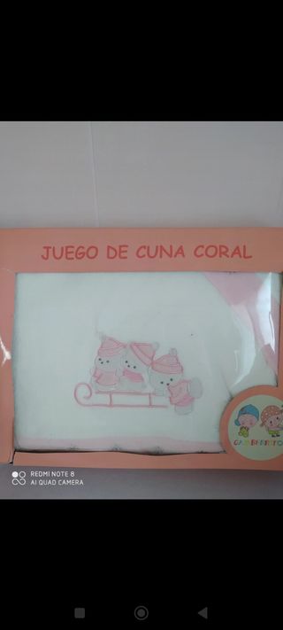 Juego de cuna niña