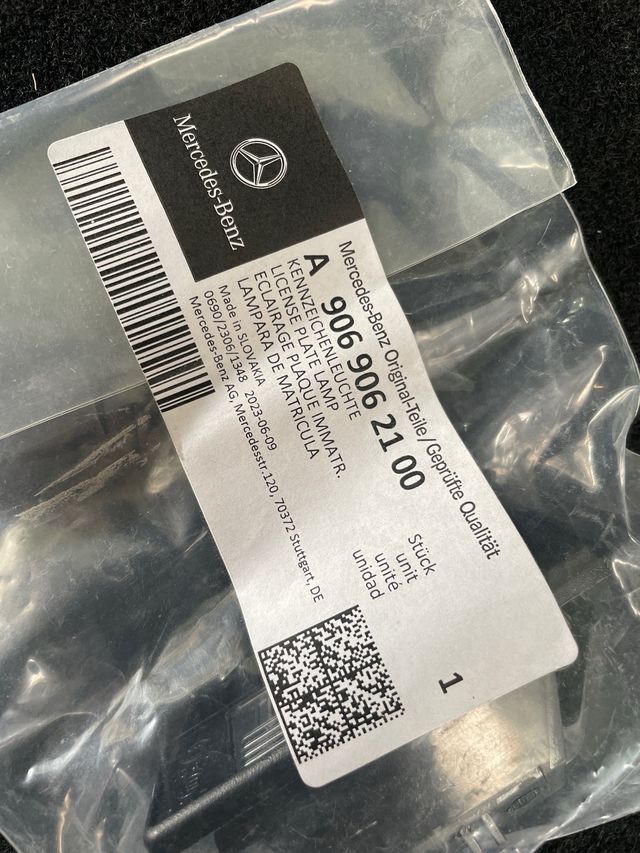 Pilotos matricula de mercedes