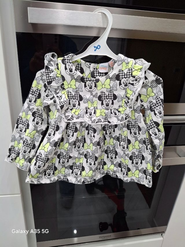 Tunica Minnie per bimba 18-24 mesi