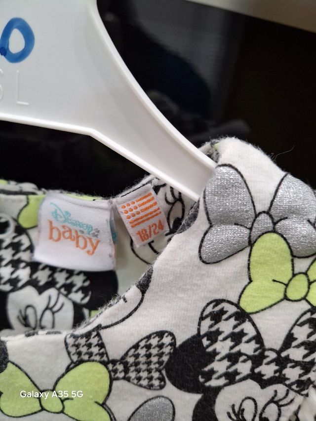 Tunica Minnie per bimba 18-24 mesi