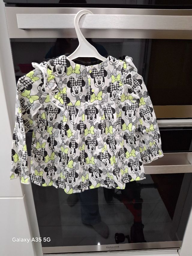 Tunica Minnie per bimba 18-24 mesi