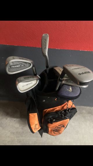 Bolsa y palos de Golf
