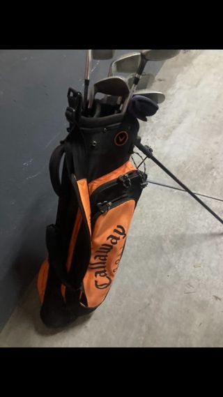 Bolsa y palos de Golf