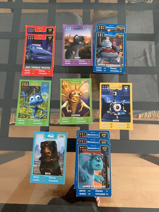 Cromos disney pixar 