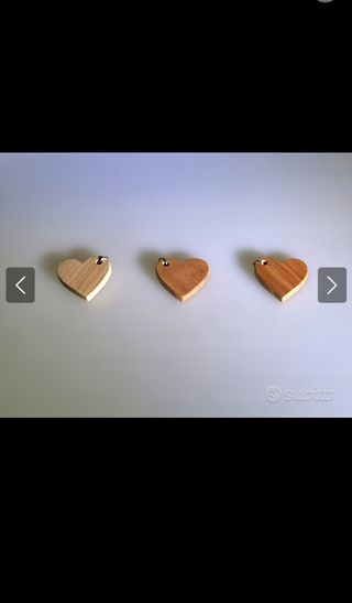 Portachiavi ciondoli cuore zampa