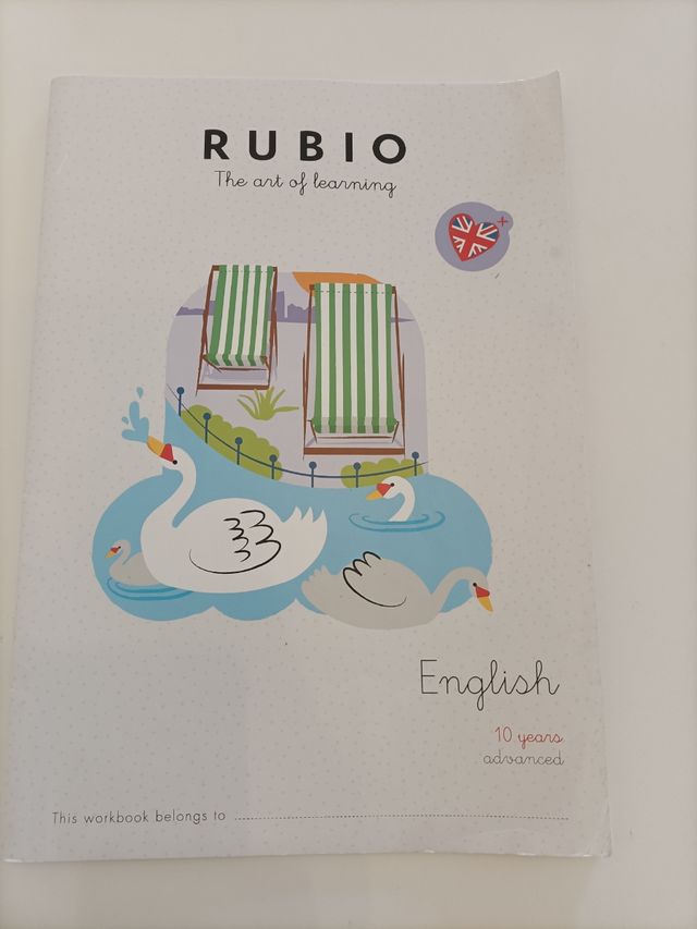 Cuadernillo Rubio inglés
