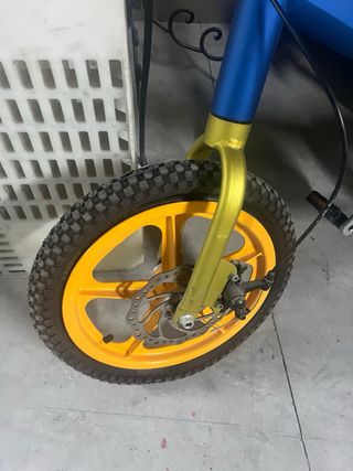 Bicicleta diseño plegable