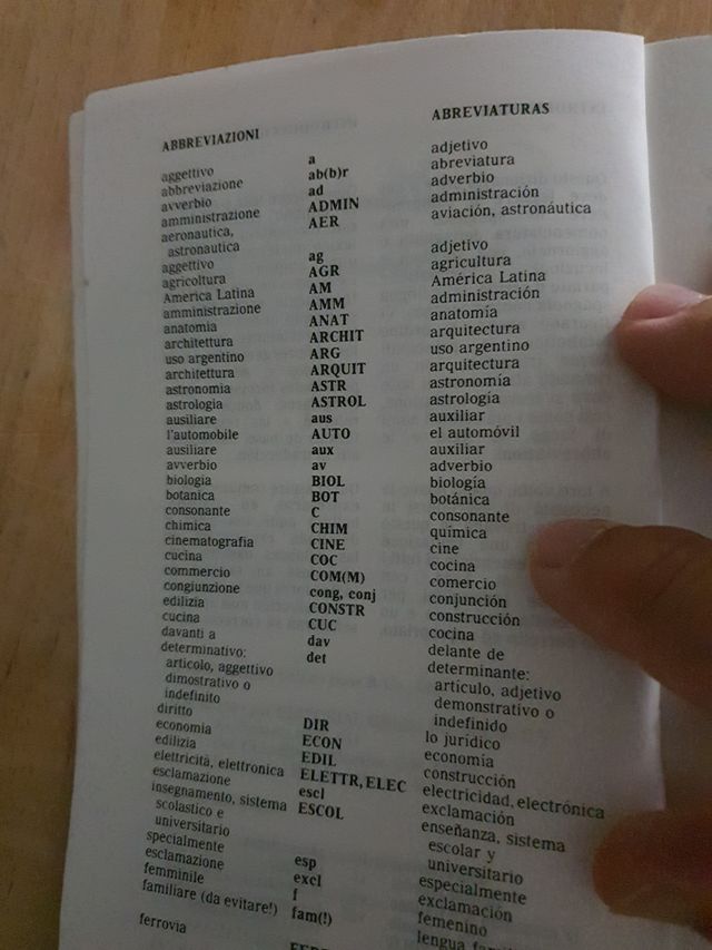 Diccionario idiomas Collins. Español - Italiano