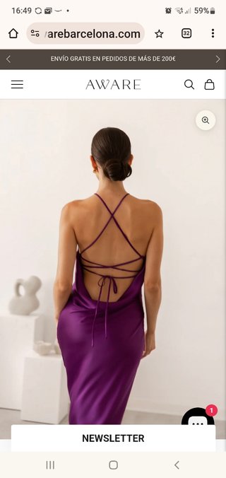 Vestido fiesta