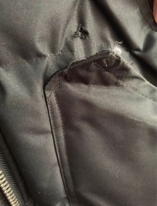 Abrigo negro de Geographical Norway.