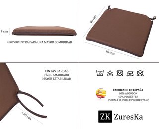 Cojines silla 4 unidades (Nuevos)