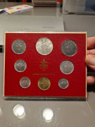 Monete serie divisionale Vaticano 1973