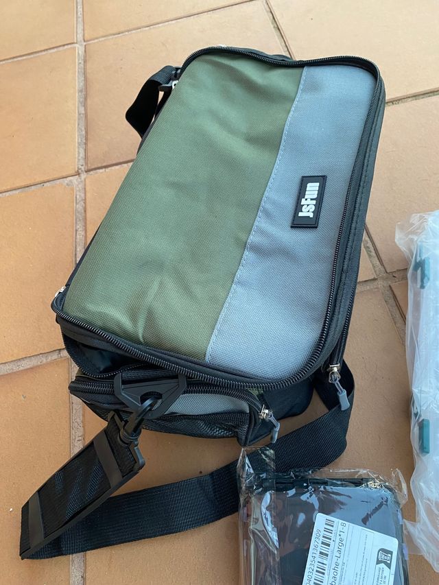 mochila accesorios pesca