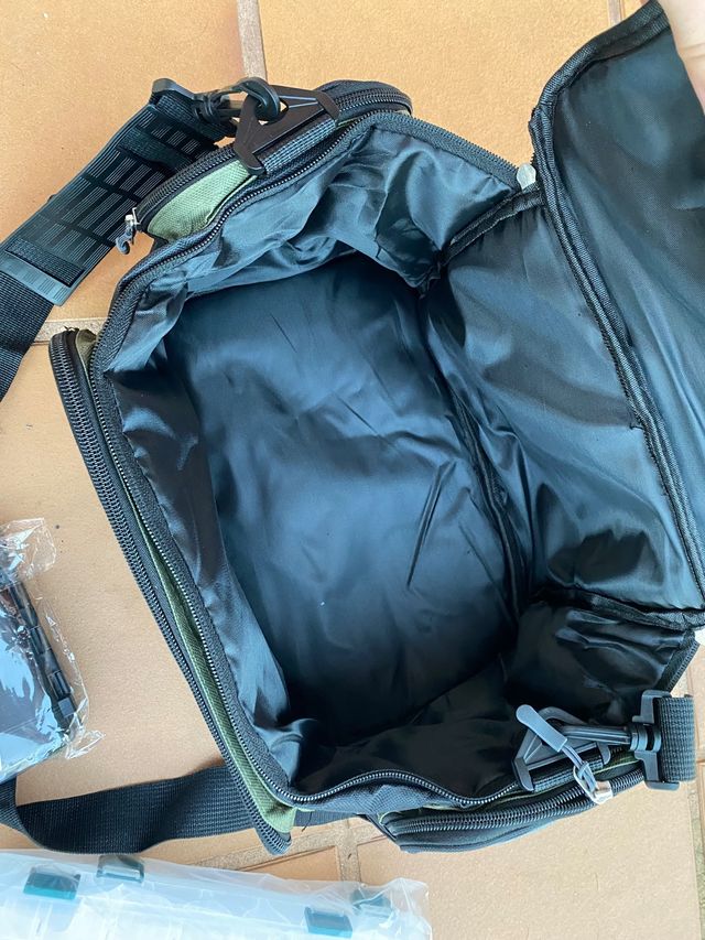 mochila accesorios pesca