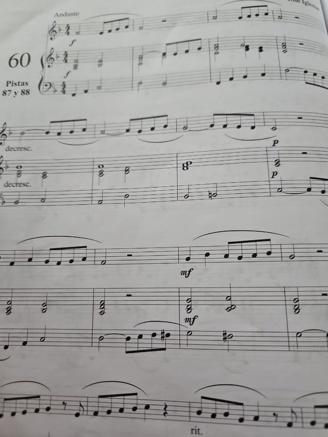 Lenguaje musical melódico II