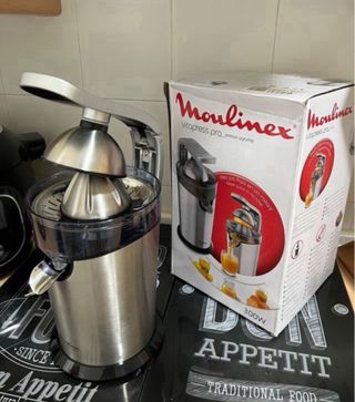Exprimidor eléctrico palanca Moulinex Pro 300W URG