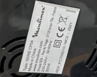 Exprimidor eléctrico palanca Moulinex Pro 300W URG