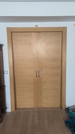 Puertas correderas dobles