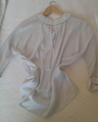 Camisa de lunares Zara