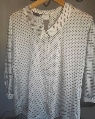 Camisa de lunares Zara