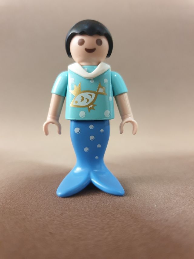 Playmobil niño principe sirena